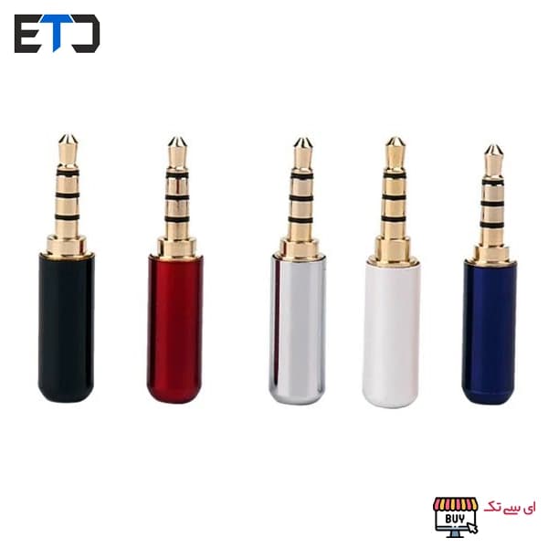 فیش استریو سنهایزر 3.5mm سه خط فلزی — تصویر ۵