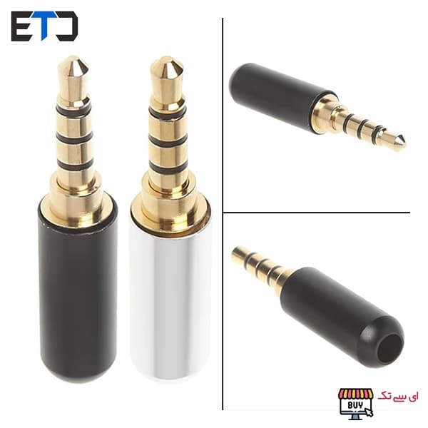 فیش استریو سنهایزر 3.5mm سه خط فلزی — تصویر ۲
