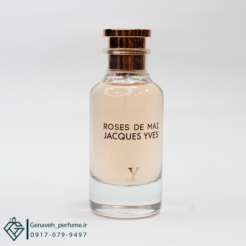 عطر ادکلن فراگرنس ورد مدل رز د مای ژاک ایو Fragrance World Roses De Mai Jacques Yves حجم 100 میل — تصویر ۲