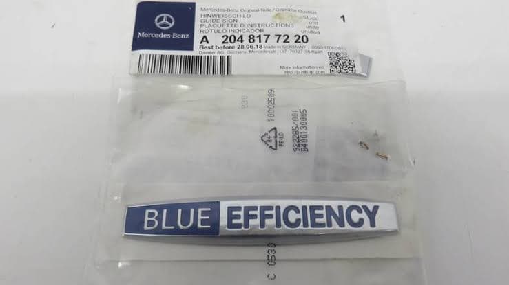 لوگوی BlueEFFICIENCY بنز — تصویر ۲