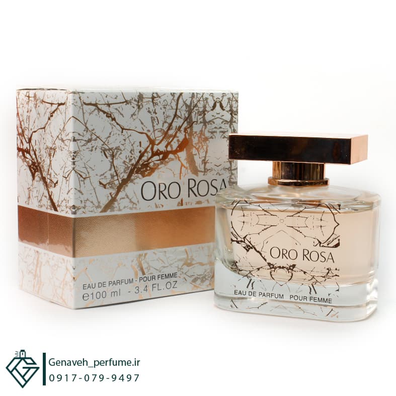 عطر ادکلن فراگرنس ورد مدل ارو روزا Oro Rosa حجم ۱۰۰ میل