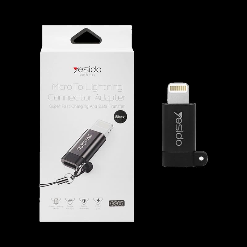 تبدیل MICRO TO IPHONE YESIDO GS05