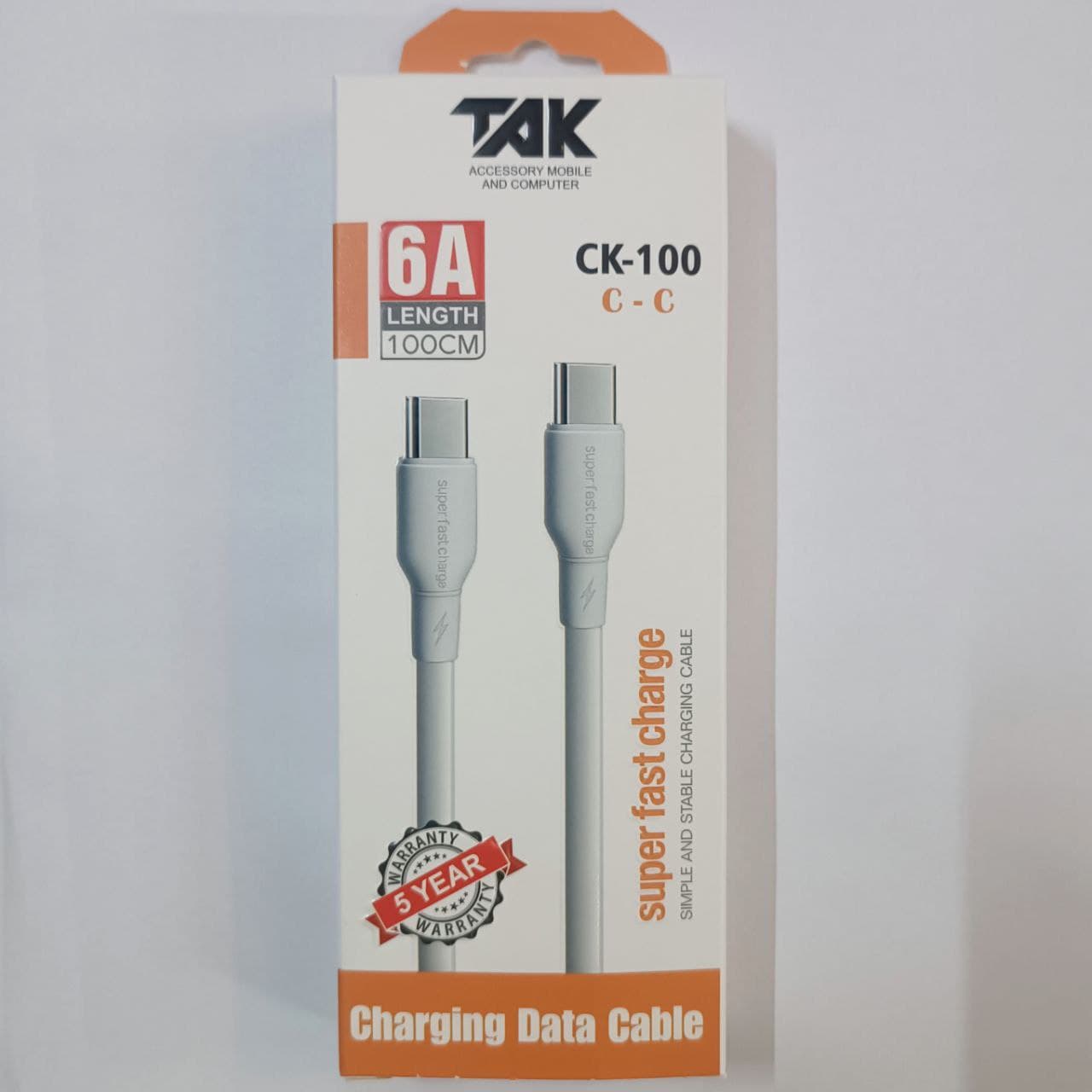 کابل TAK CK100 PD TYPE C 6A