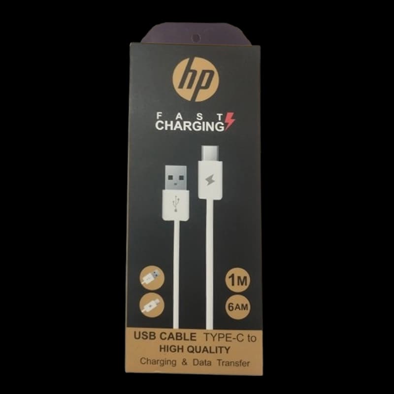 کابل شارژ TYPE-C HP کپی