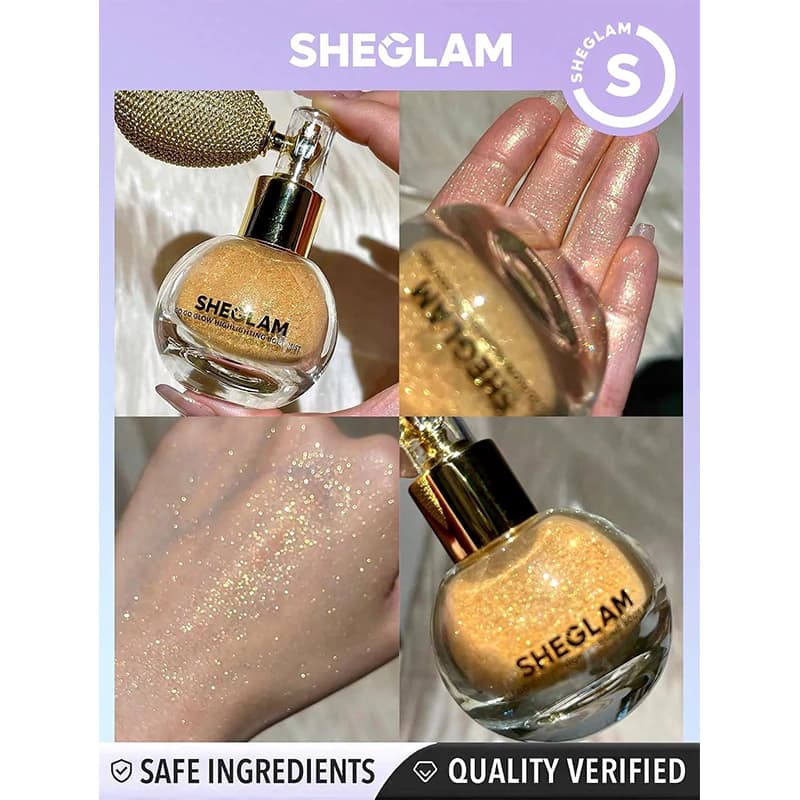 بادی میست شیگلم رنگ GLIDED GLOW وزن 10 گرم — تصویر ۲