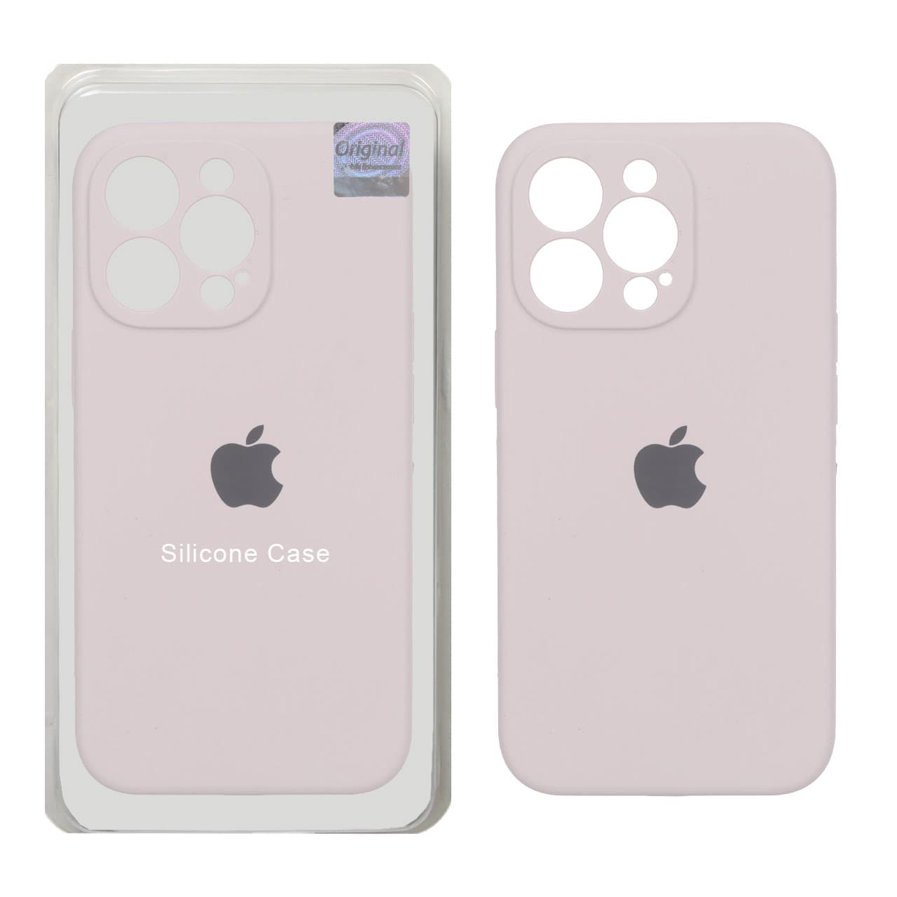 قاب سیلیکونی پاک کنی اورجینال Master Quality مدل Apple iPhone 13 Pro – خاکی (پک دار)