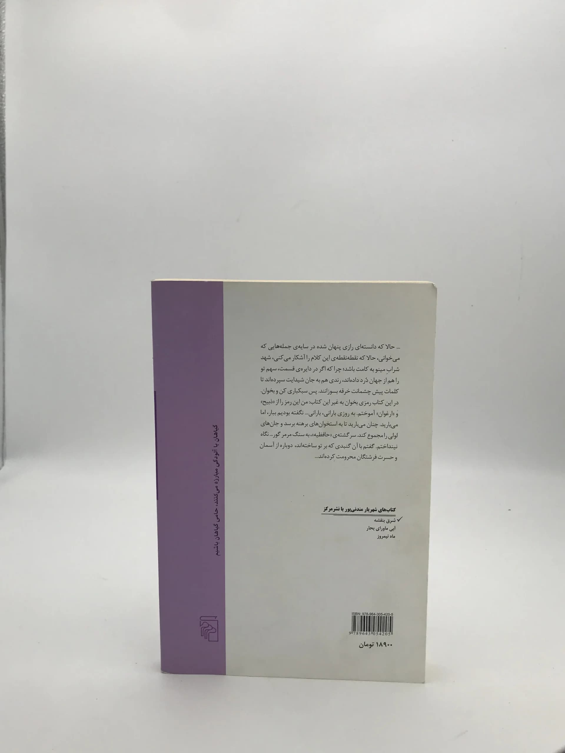 شرق بنفشه نوشته شهریار مندنی پور — تصویر ۲
