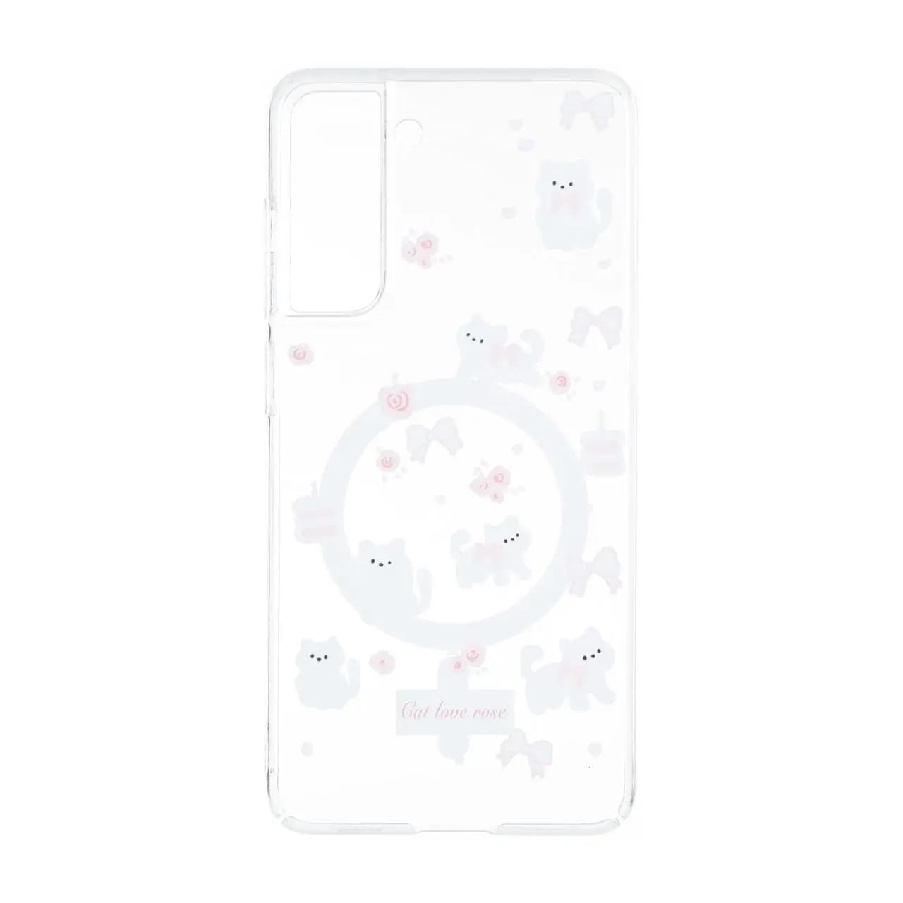 قاب Cute کریستالی طرح مگ سیف Samsung Galaxy S21 FE – کد 515