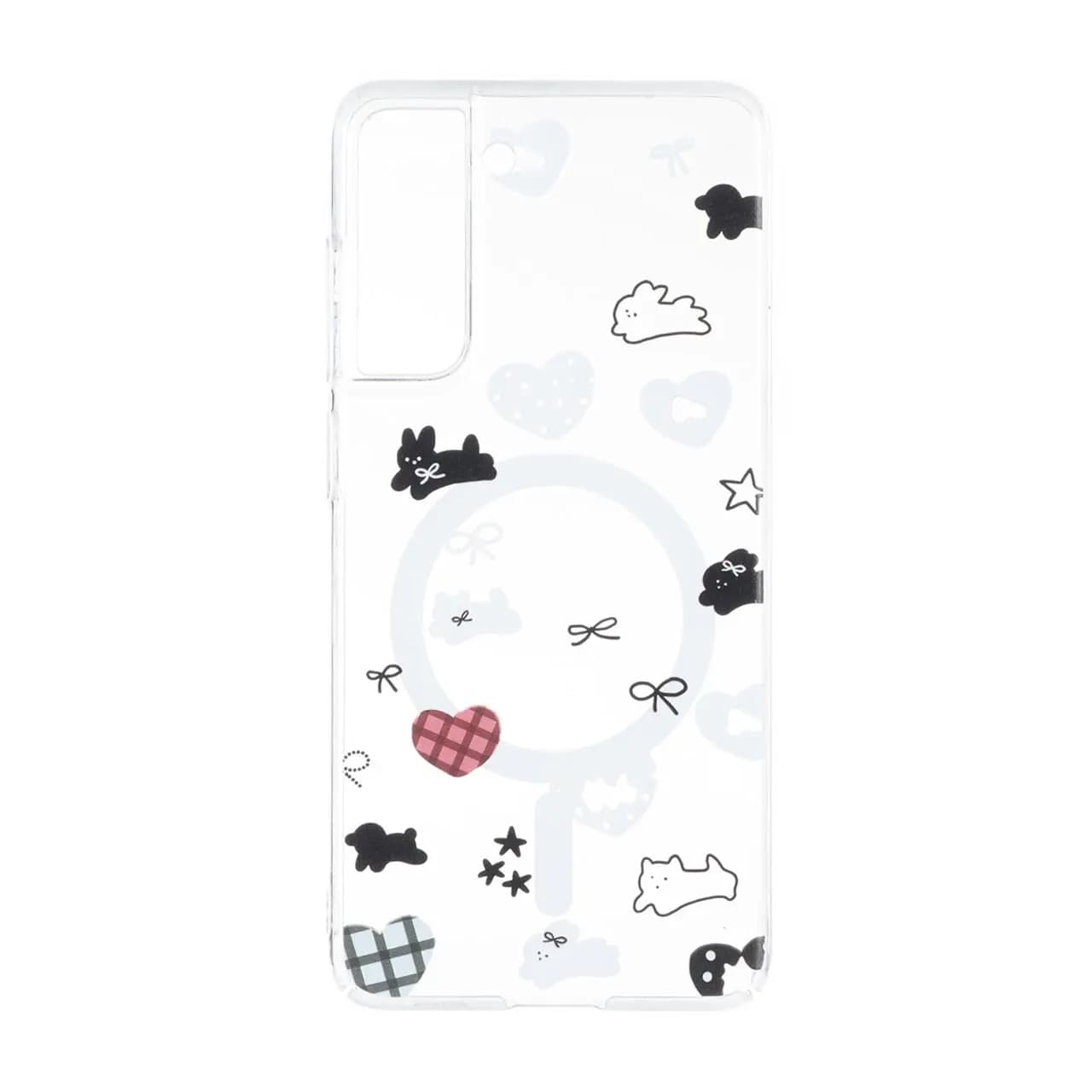 قاب Cute کریستالی طرح مگ سیف Samsung Galaxy S21 FE – کد 511