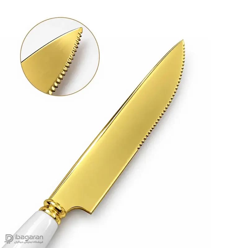 سرویس قاشق و چنگال ریما طرح گل آبی مدل 13387 — تصویر ۸