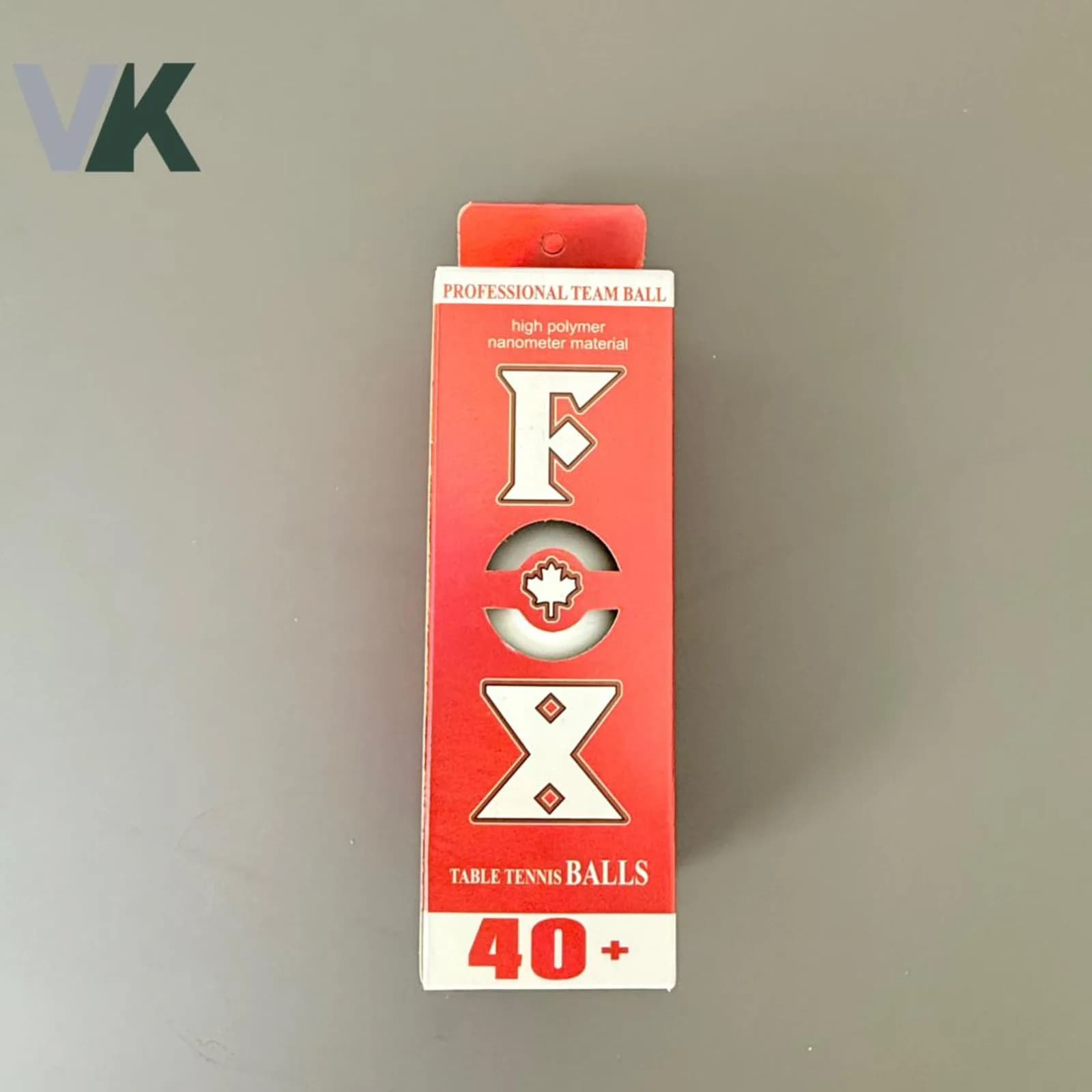 توپ پینگ پنگ 7 ستاره برند FOX بسته 3 عددی شناسه 10100312