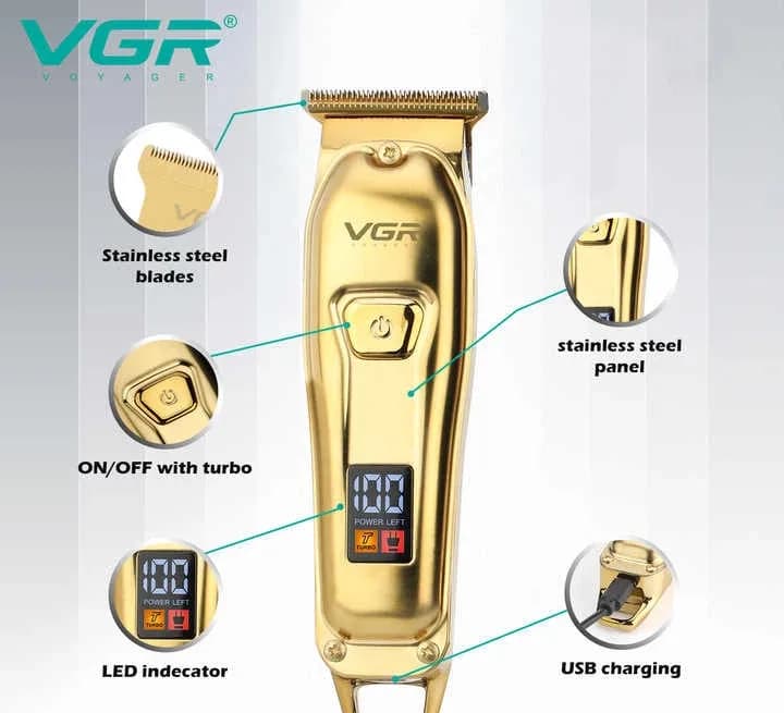 ماشین اصلاح مو سر و صورت وی جی ار مدل V-965 — تصویر ۳