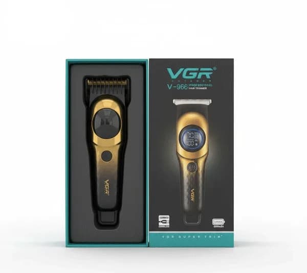 ماشین اصلاح موی سر و صورت شارژی وی جی ار مدل v966 — تصویر ۲