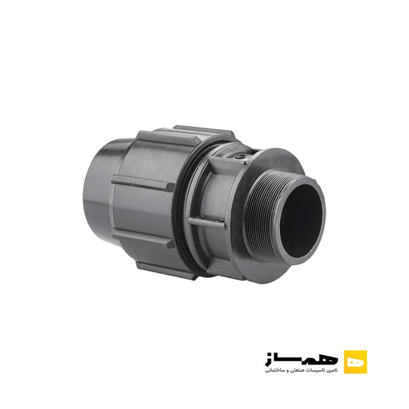 اتصال نر پلی اتیلن پیچی