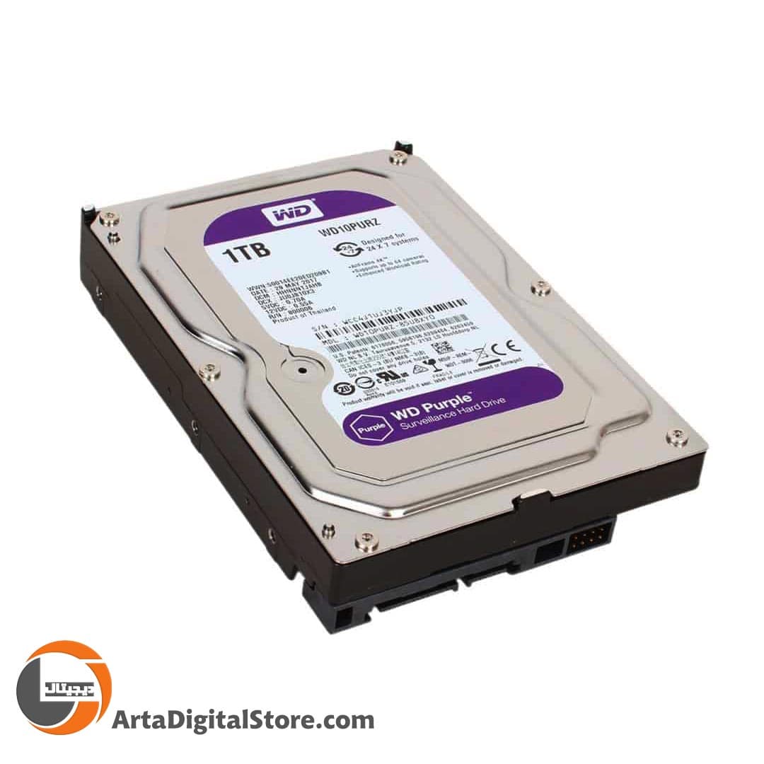 هارد وسترن دیجیتال بنفش Western Digital 1TB Purple — تصویر ۳