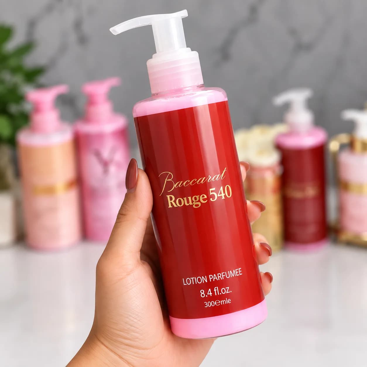 لوسیون بدن باکارات رژ 540 Baccarat Rouge حجم 300 میلی لیتر — تصویر ۲