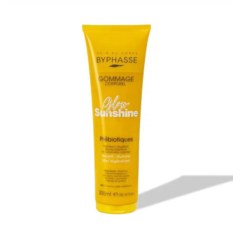 اسکراب بدن درخشان کننده بایفاس Byphasse مدل Glow Sunshine Body Scrub (300 میل)