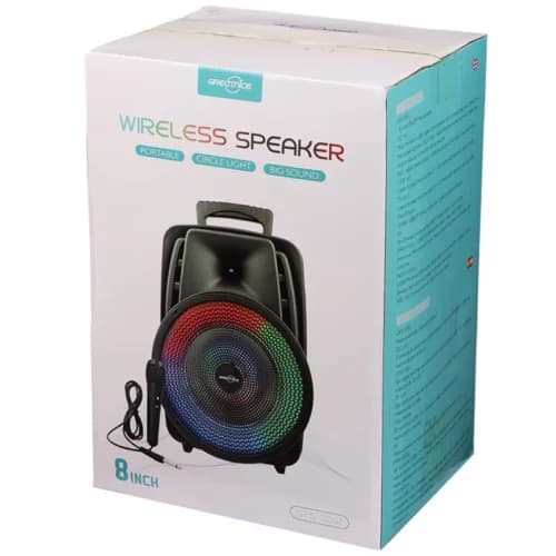 اسپیکر بلوتوثی رم و فلش خور Greatnice GTS-2047 + میکروفون — تصویر ۲