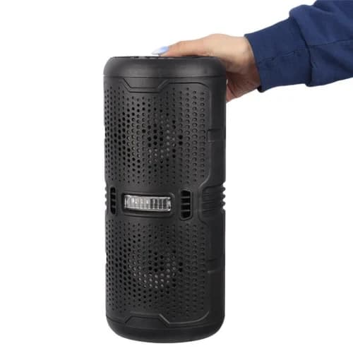 اسپیکر بلوتوثی کی برود KTS-2205 + میکروفون پک ضعیف — تصویر ۸