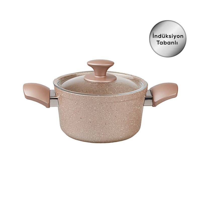 سرویس قابلمه و تابه بیوگرانیتی 7 پارچه کاراجا مدل Antik — تصویر ۱۱