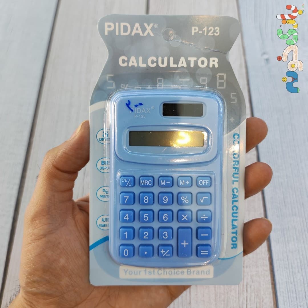 ماشین‌حساب کوچک Pidax مدل P-123 — تصویر ۵