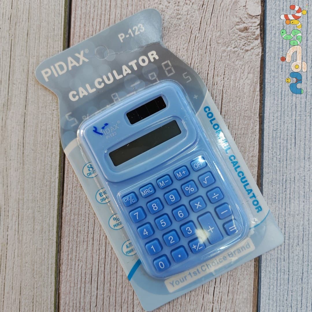 ماشین‌حساب کوچک Pidax مدل P-123 — تصویر ۲