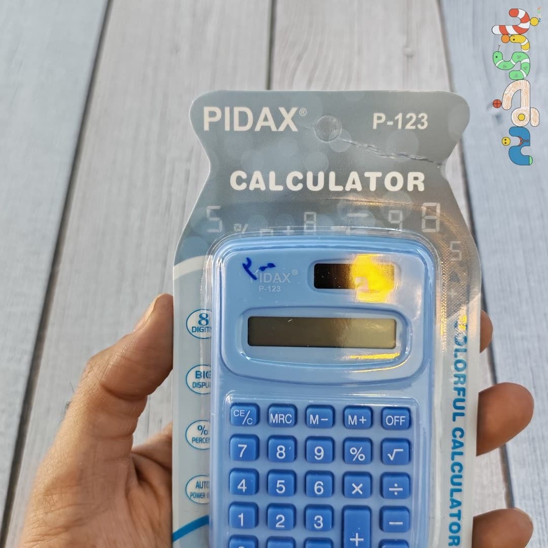 ماشین‌حساب کوچک Pidax مدل P-123 — تصویر ۴
