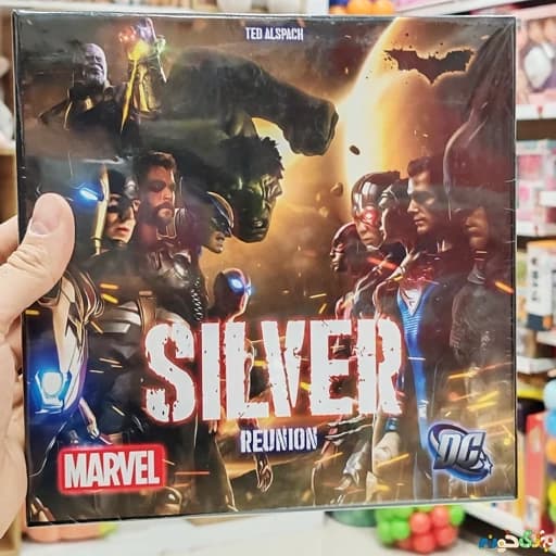بازی کارتی سیلور مارول و دی سی SILVER REONION — تصویر ۲