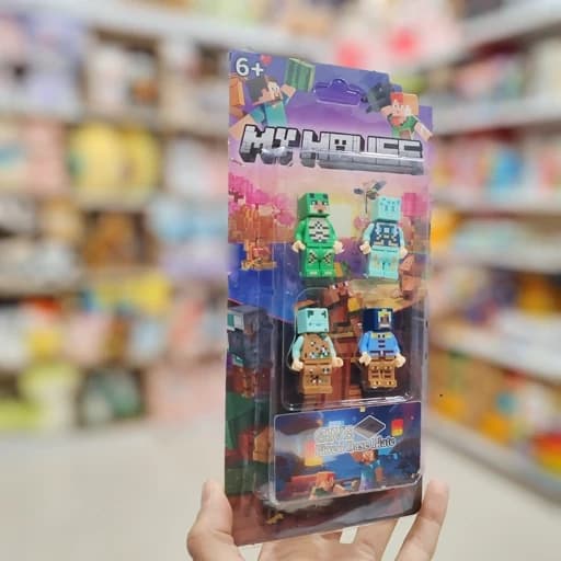 لگو ماین کرافت پک 4 عددی 85066 — تصویر ۲