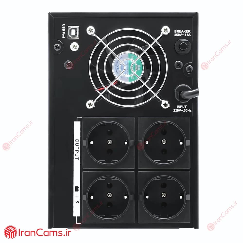 دستگاه UPS هایک ویژن DS-UPS3000 – 3KVA — تصویر ۲