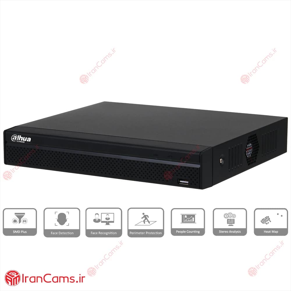 دستگاه ان وی آر تحت شبکه 16 کانال داهوا DHI-NVR4116HS-4KS3 — تصویر ۲