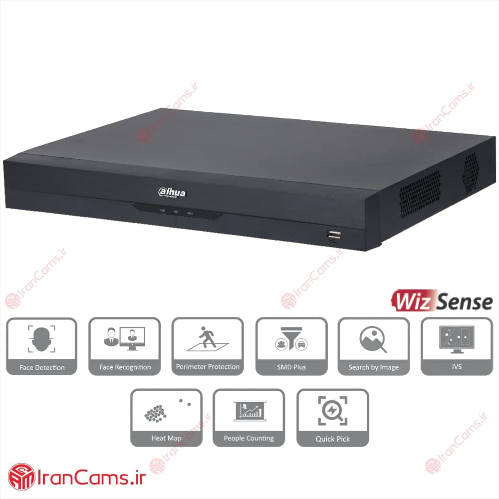 دستگاه ان وی آر تحت شبکه 32 کانال داهوا DH-NVR4232-EI — تصویر ۲