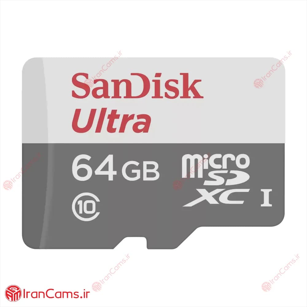 کارت حافظه میکرو اس دی 64 گیگابایت سن دیسک SanDisk مدل Ultra