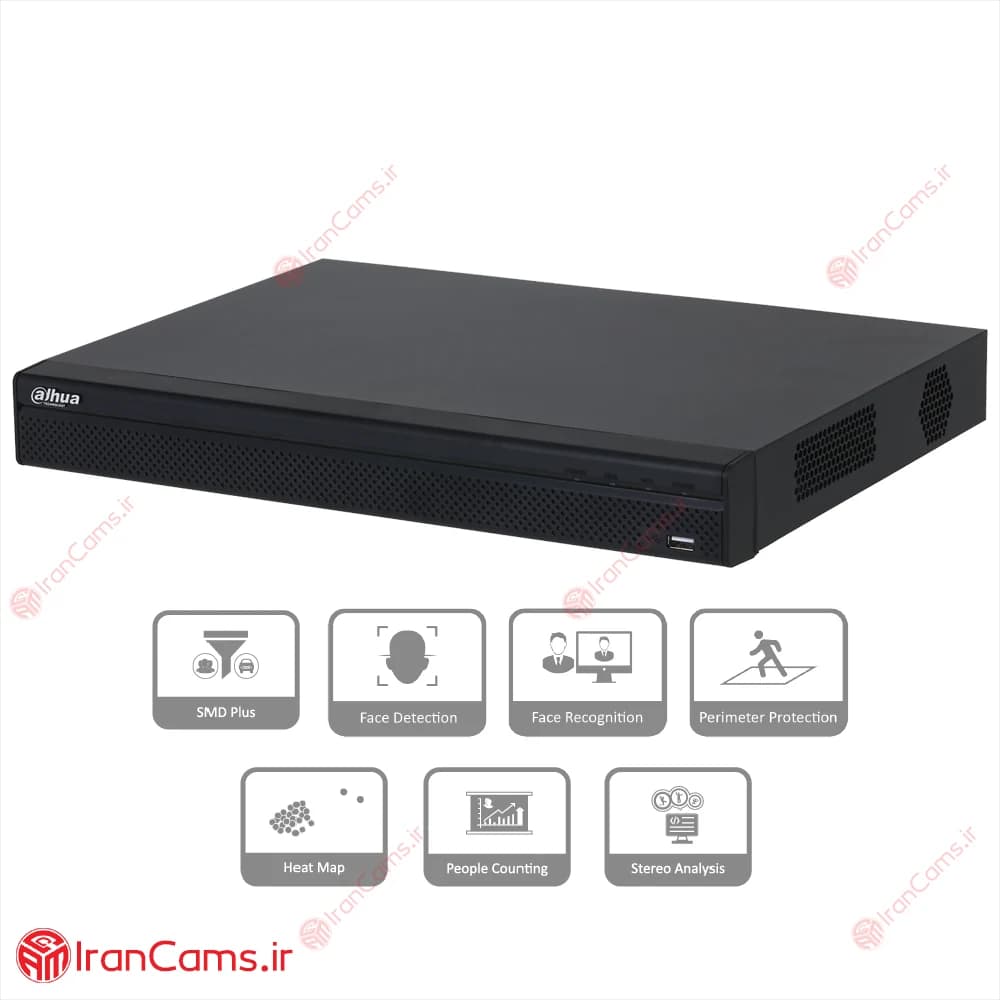 دستگاه ان وی آر تحت شبکه 8 کانال داهوا DHI-NVR4208-4KS3 — تصویر ۲