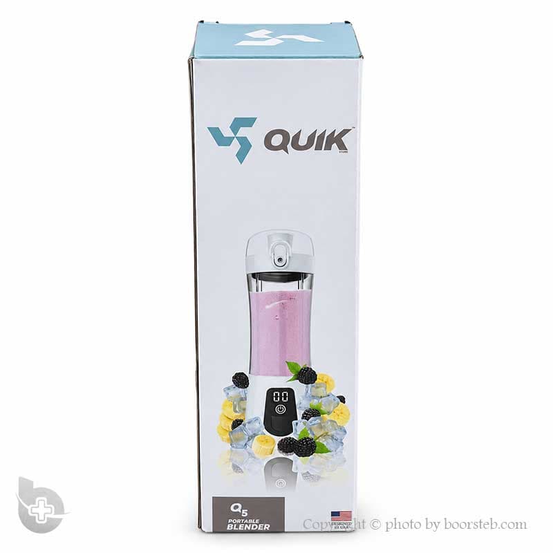 مخلوط‌کن شارژی کوئیک مدل Q5 ظرفیت 470 میلی‌لیتر — تصویر ۲