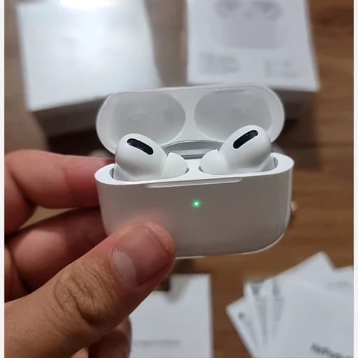 ایرپاد پرو (تک به قیمت عمده) ساخت آمریکا دقیق ترین نمونه اپل شرکتی airpods pro — تصویر ۷