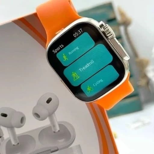 ساعت هوشمند (اسمارت واچ) مدل KW52 Ultra3 + ایرپاد — تصویر ۵