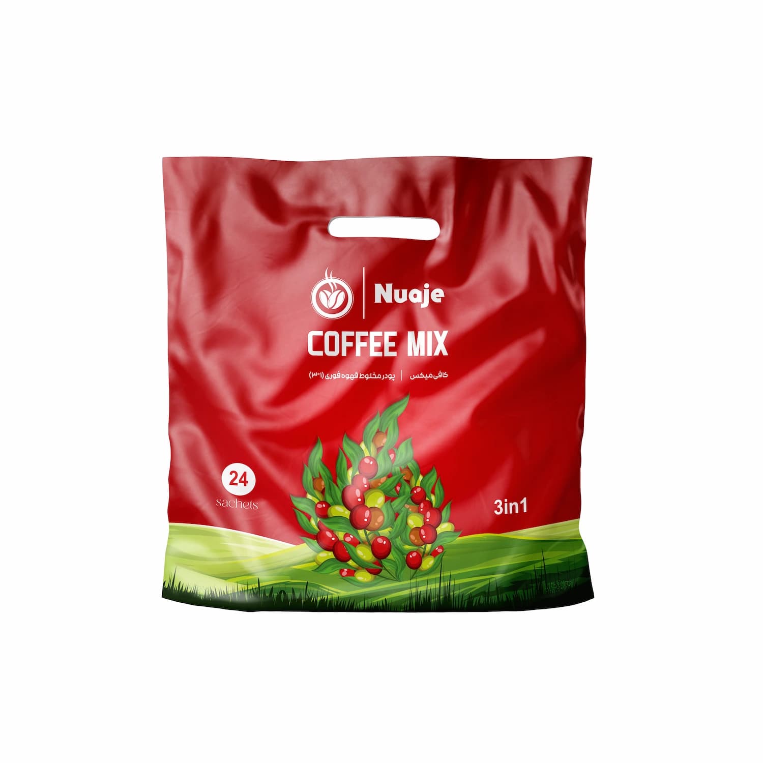 ساشه 25 گرمی کافی میکس نوواژ بسته 24 عددی