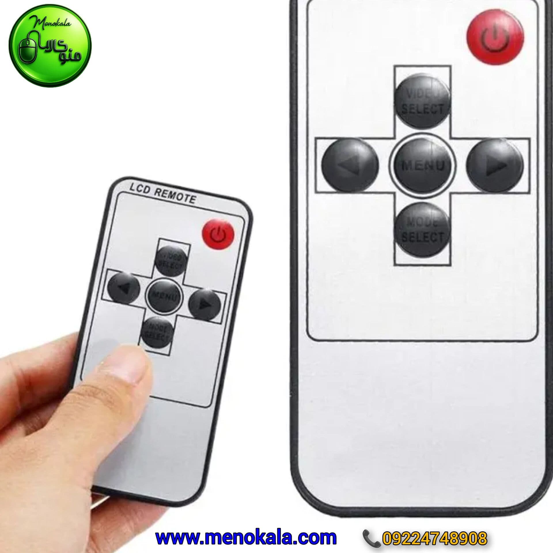مانیتور خودرو اورجینال MN-301 هفت اینچی با دو ورودی AV و ولتاژ ۹ تا ۳۵ ولت M — تصویر ۵