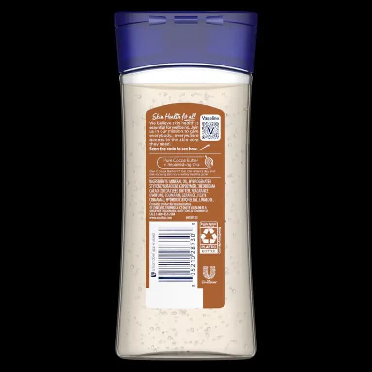 روغن بدن وازلین Cocoa Radiant حجم ۲۰۰ میلی لیتر — تصویر ۲