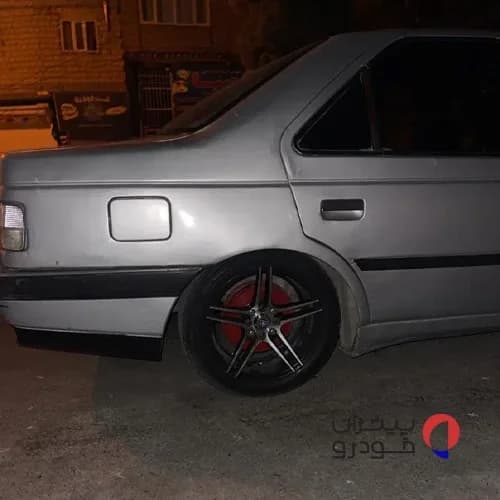 رینگ اسپرت ووسن رخ تراش مشکی سایز 16 اروند [کد 054] — تصویر ۷