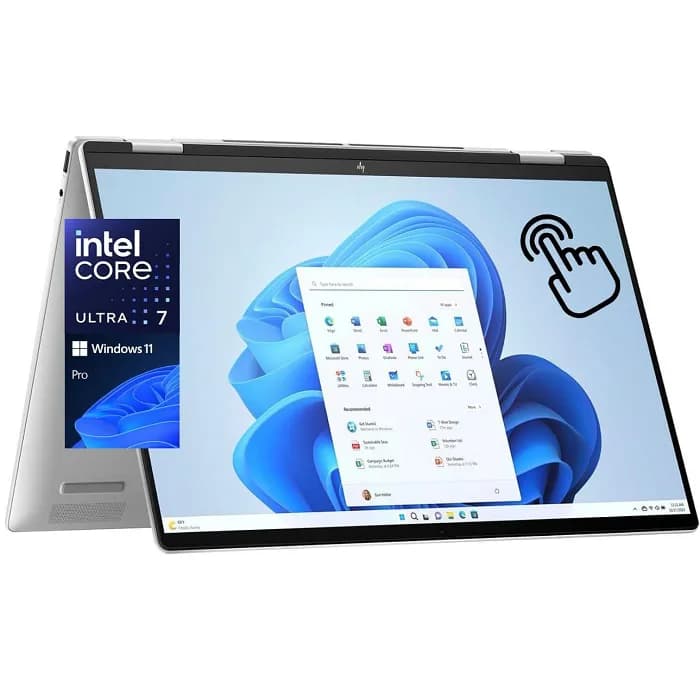 لپ تاپ اچ پی استوک Envy 15 Ultra7-155u 16GB 1TB ssd intel npu x360 touch — تصویر ۲