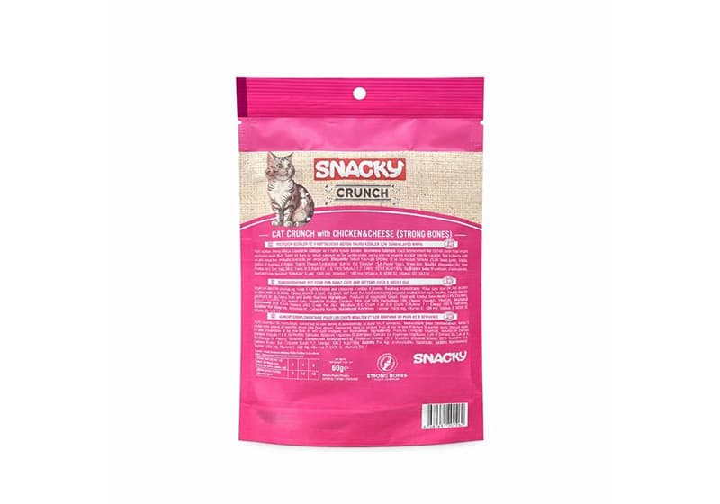 تشویقی گربه اسنکی کرانچ در 4 طعم 240 گرم Snacky Crunch — تصویر ۶