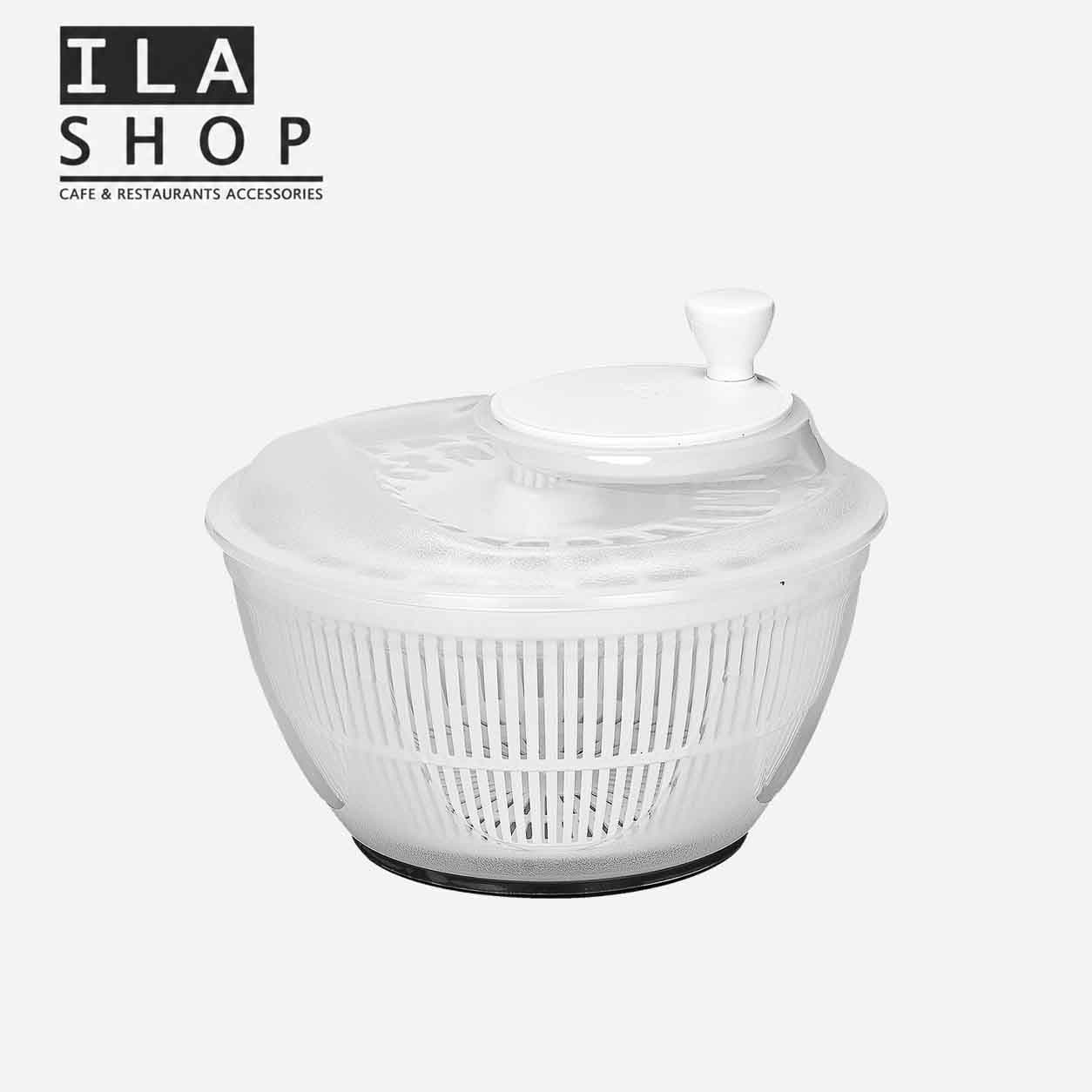 کاهو خشک کن دستی کوچک 4.7 لیتری یک عددی ایلا