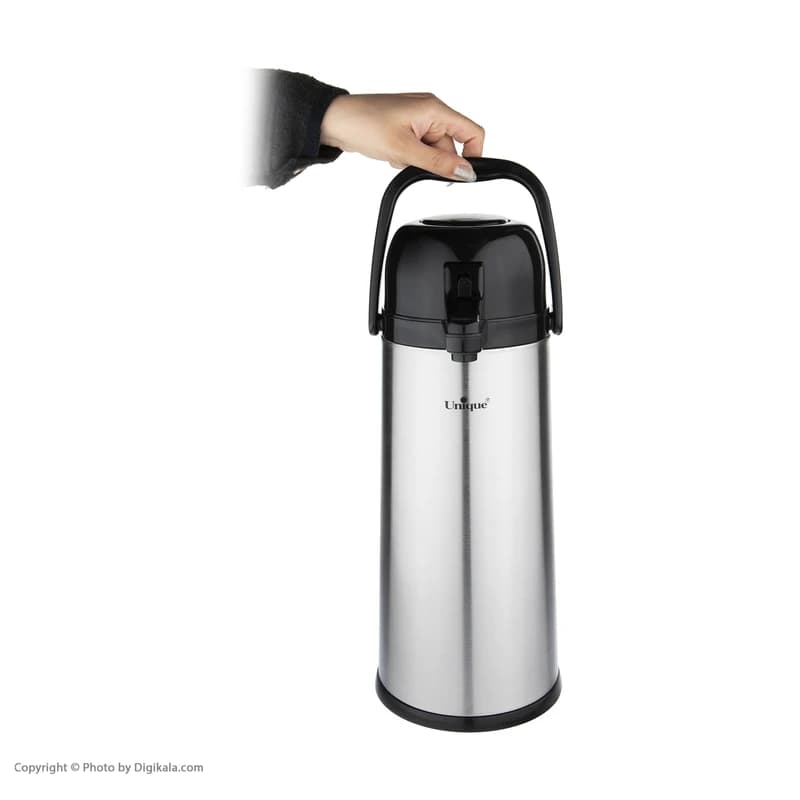 فلاسک پمپی یونیک مدل UN-9100 گنجایش 2.5 لیتر — تصویر ۲