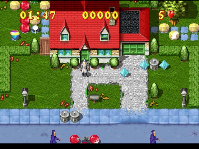 بازی Inspector Gadget Gadgets Crazy Maze برای PS1 — تصویر ۳
