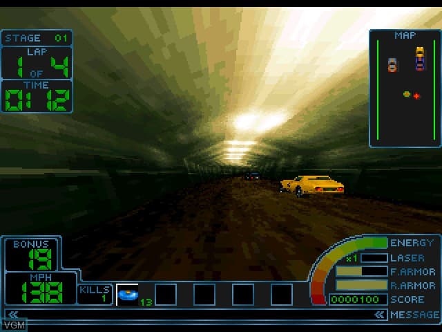 بازی Impact Racing برای PS1 — تصویر ۴