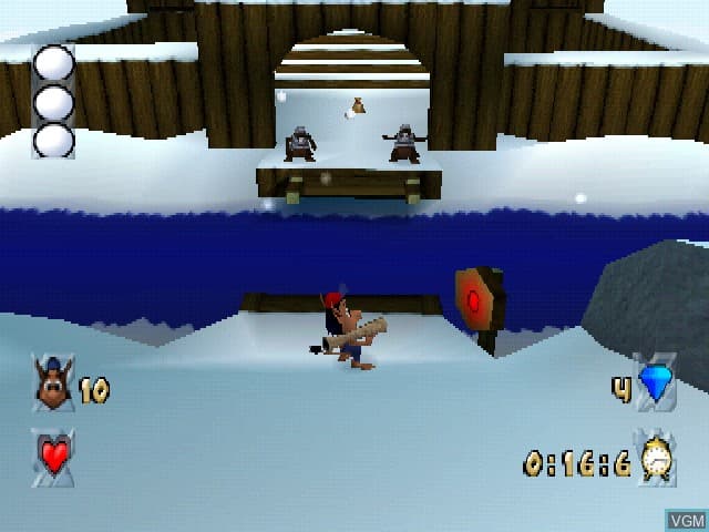 بازی Hugo The Evil Mirror برای PS1 — تصویر ۳