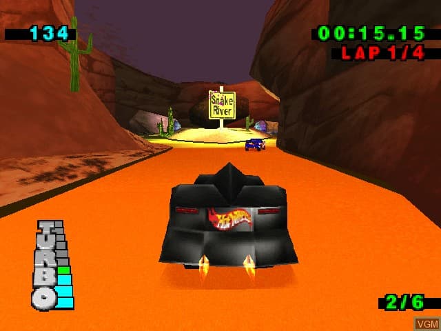 بازی Hot Wheels Turbo Racing برای PS1 — تصویر ۳