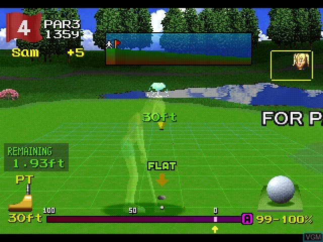 بازی Hot Shots Golf 2 برای PS1 — تصویر ۴